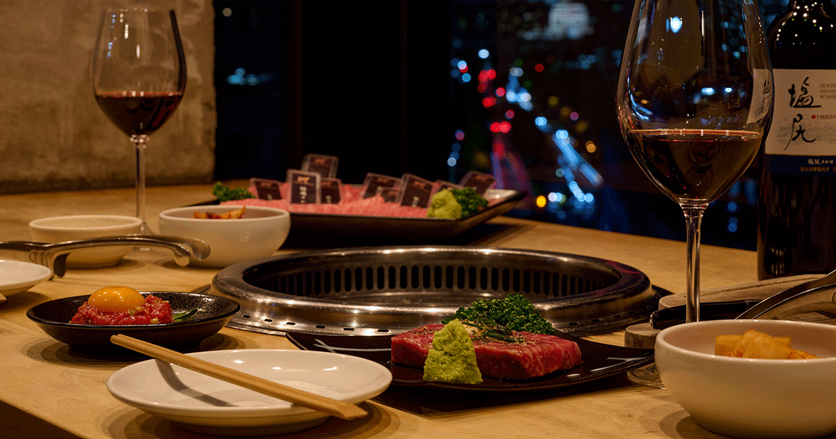銀座・新橋の焼肉屋【YAKINIKU A FIVE 徳】ランチ・ディナーに食べ放題